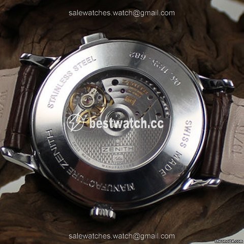 Zenith Elite Dual Time Mens watch Unisex Automatic Steel 03.1125 682 3