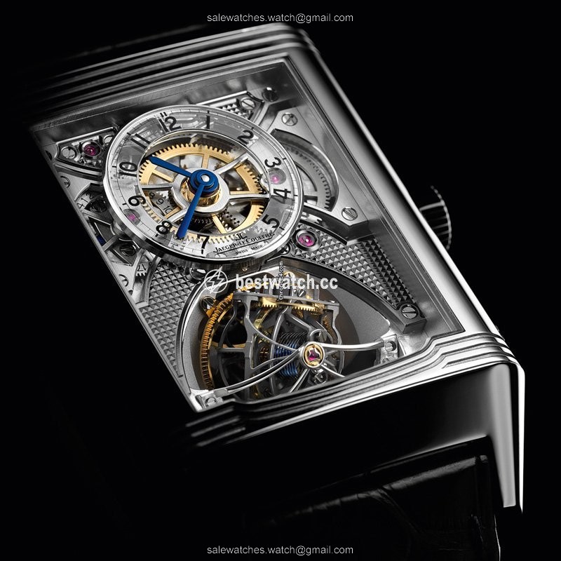 IMG_9086 Jaeger-LeCoultre Reverso Gyrotourbillon 2 Mens watch Unisex Manual winding Platinum Q2336420 3