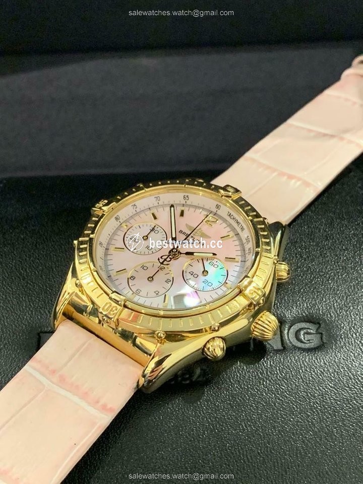 IMG_9086 Breitling Chronomat Womens watch Automatic Yellow gold K30012 3