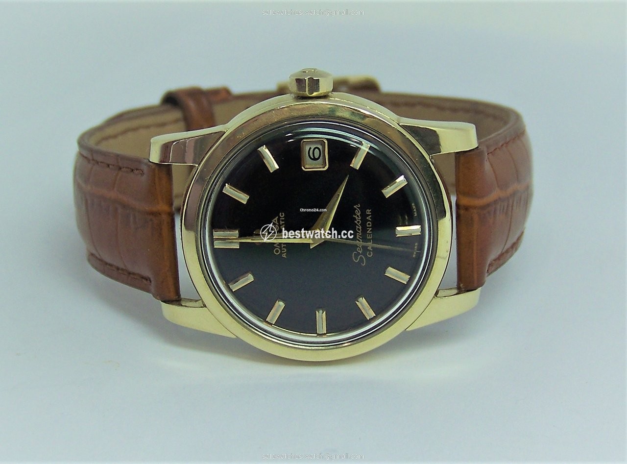 IMG_9086 Omega Seamaster Mens watch Unisex Automatic Gold Steel 2849-2 3