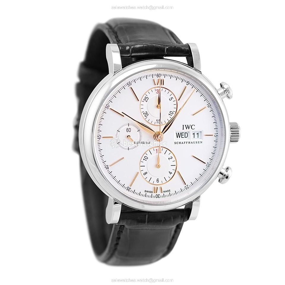 IWC Portofino Chronograph Mens watch Unisex Automatic Steel IW391031 3