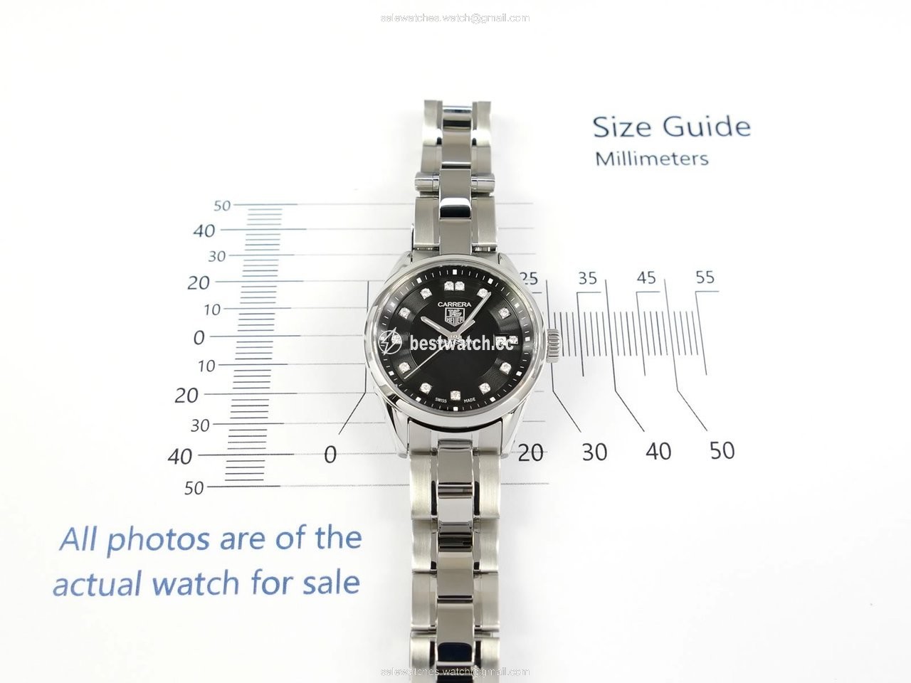 IMG_9086 TAG Heuer Carrera Lady Womens watch Quartz Steel WV1410.BA0793 3