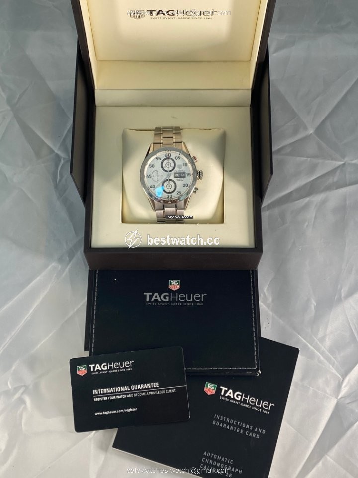 TAG Heuer Carrera Calibre 16 Mens watch Unisex Automatic Steel CV2A11.BA0796 3