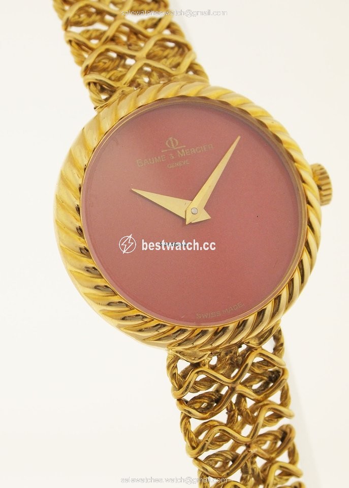 Baume & Mercier Womens watch Manual winding Yellow gold bm 775 3