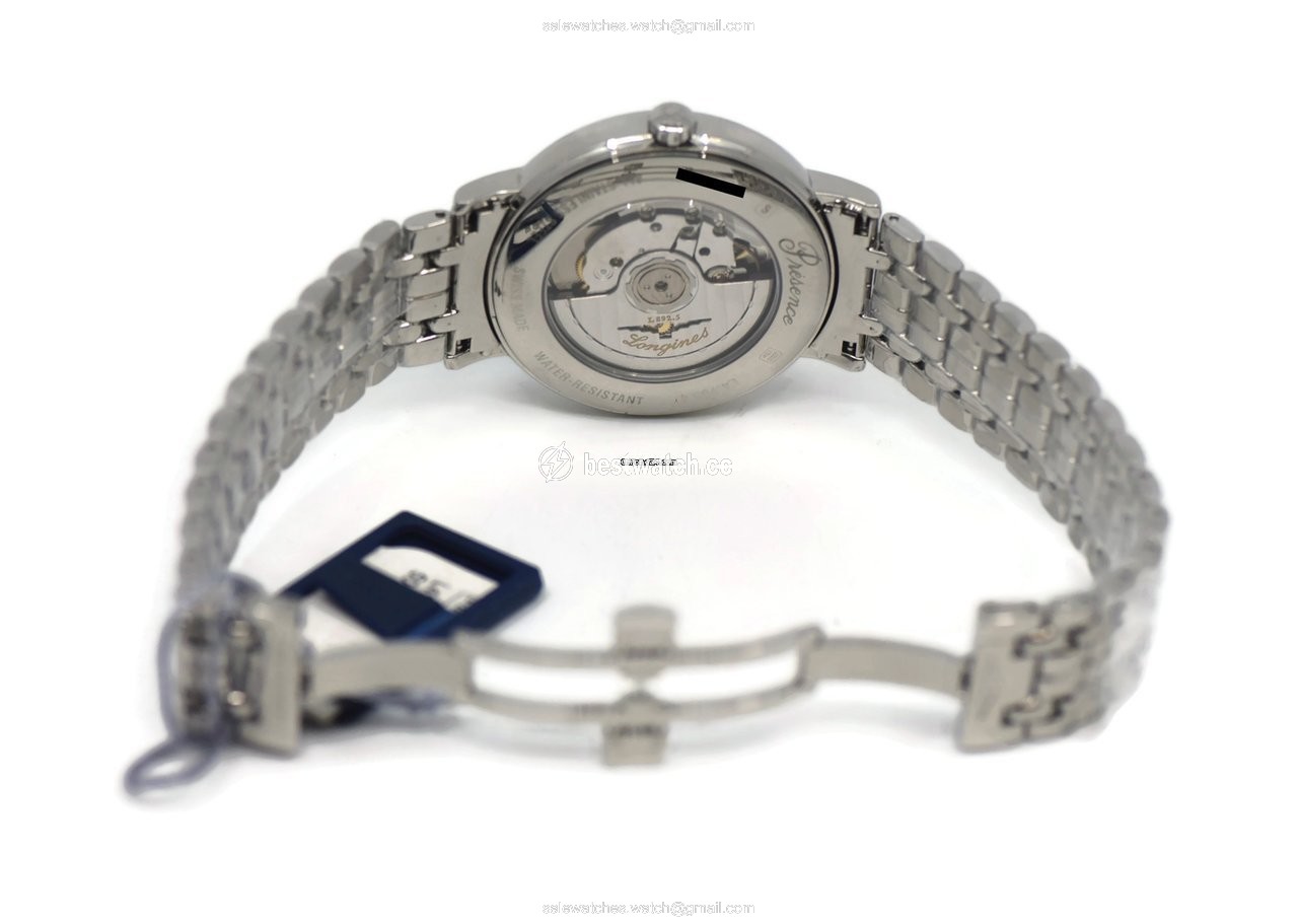 IMG_9086 Longines Presence Mens watch Unisex Automatic Steel L4.905.4.11.6 3