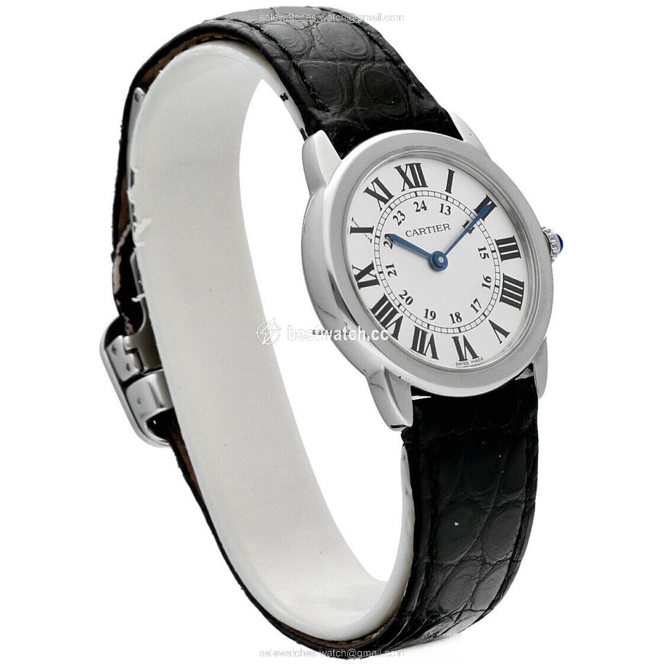 IMG_9086 Cartier Ronde Solo de Cartier Quartz Steel 2933 3