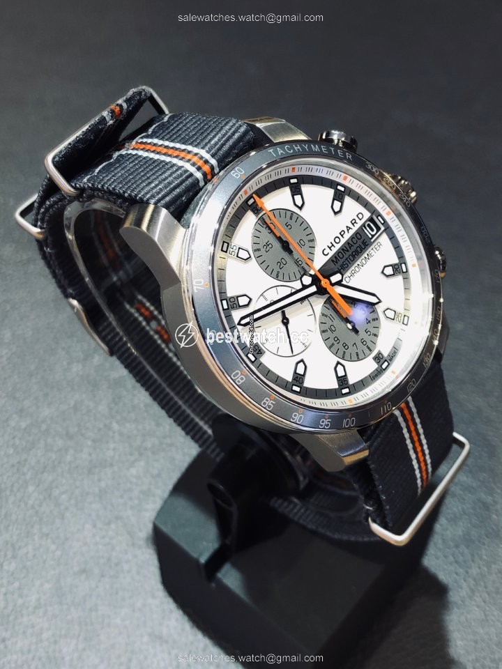 IMG_9086 Chopard Grand Prix de Monaco Historique Mens watch Unisex Automatic Titanium 168570-3002 3