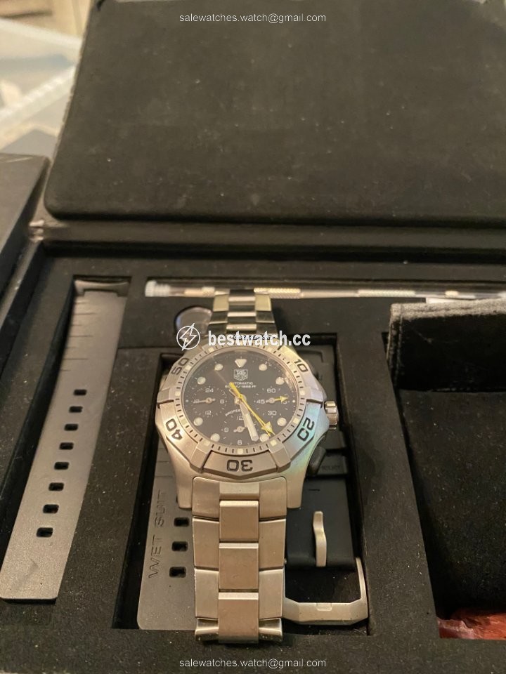TAG Heuer Aquagraph Mens watch Unisex Automatic Steel CN211A 3