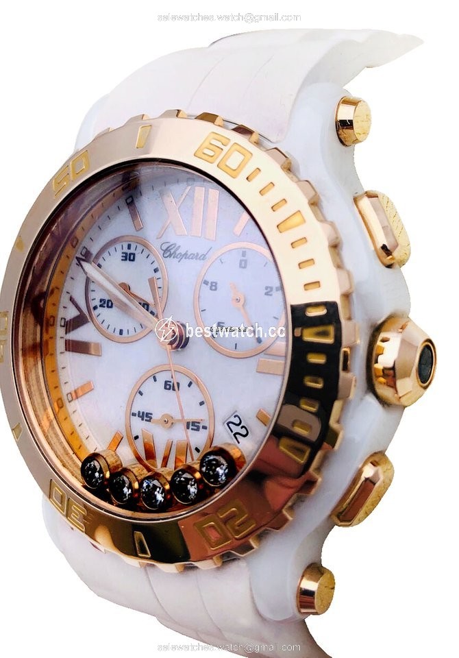 IMG_9086 Chopard Happy Sport Womens watch Quartz Ceramic 288515-9001 3