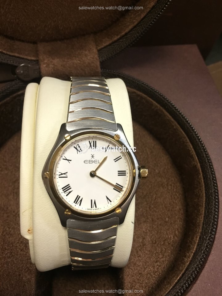 IMG_9086 Ebel Sport Womens watch Quartz Gold Steel 1216387 3
