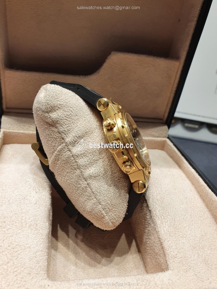 IMG_9086 Bulgari Diagono Mens watch Unisex Automatic Yellow gold DP42 G GMT 3