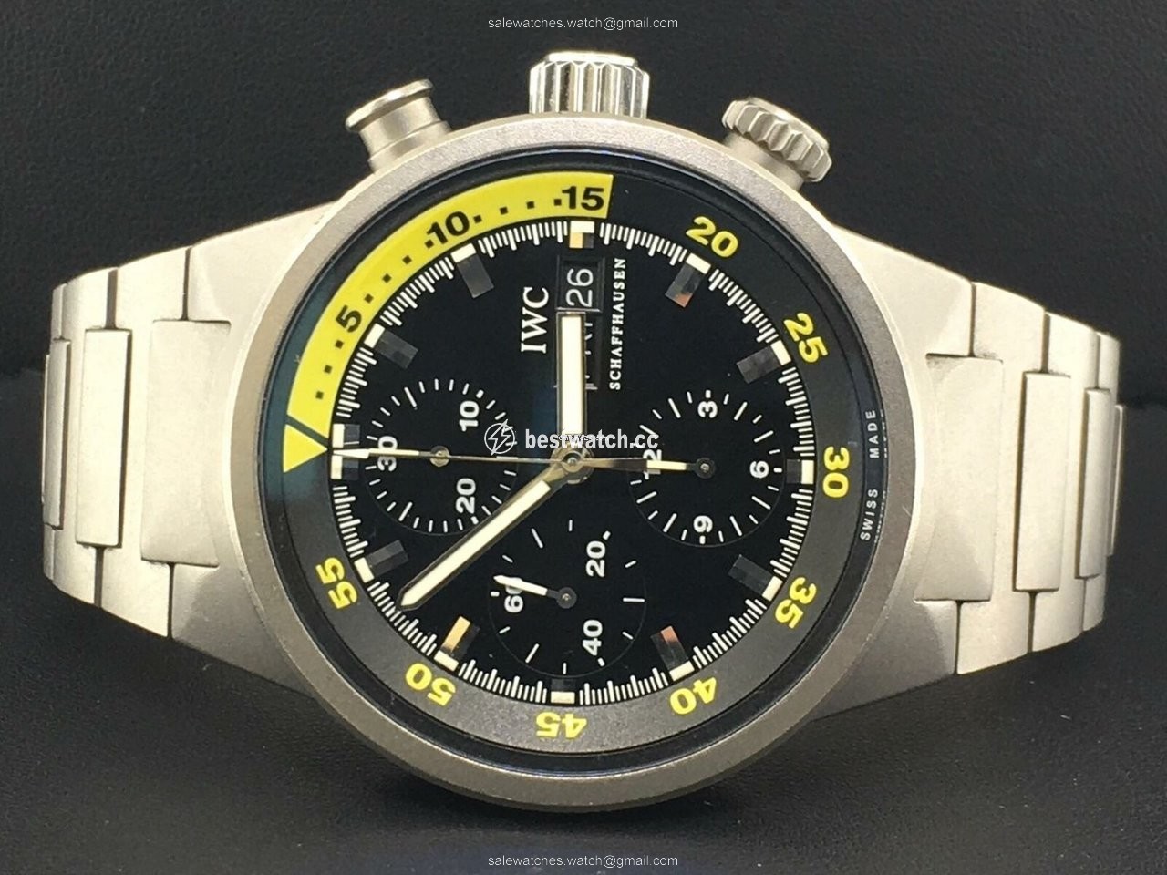 IWC Aquatimer Chronograph Mens watch Unisex Automatic Titanium IW372301 3