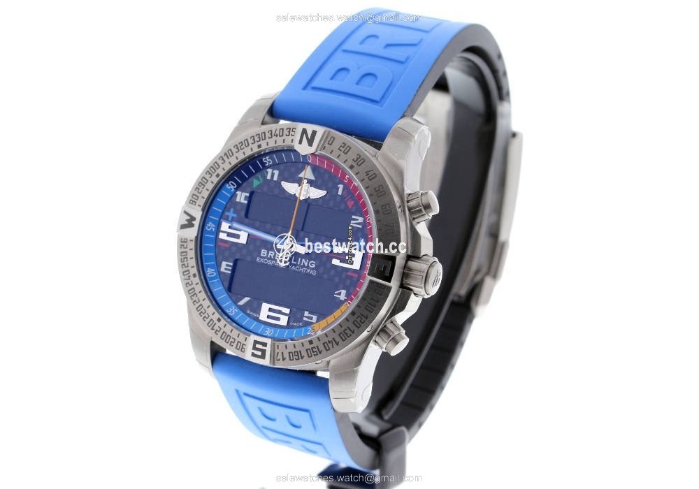 IMG_9086 Breitling Exospace B55 Connected Mens watch Unisex Quartz Titanium EB5512221B1S1 3