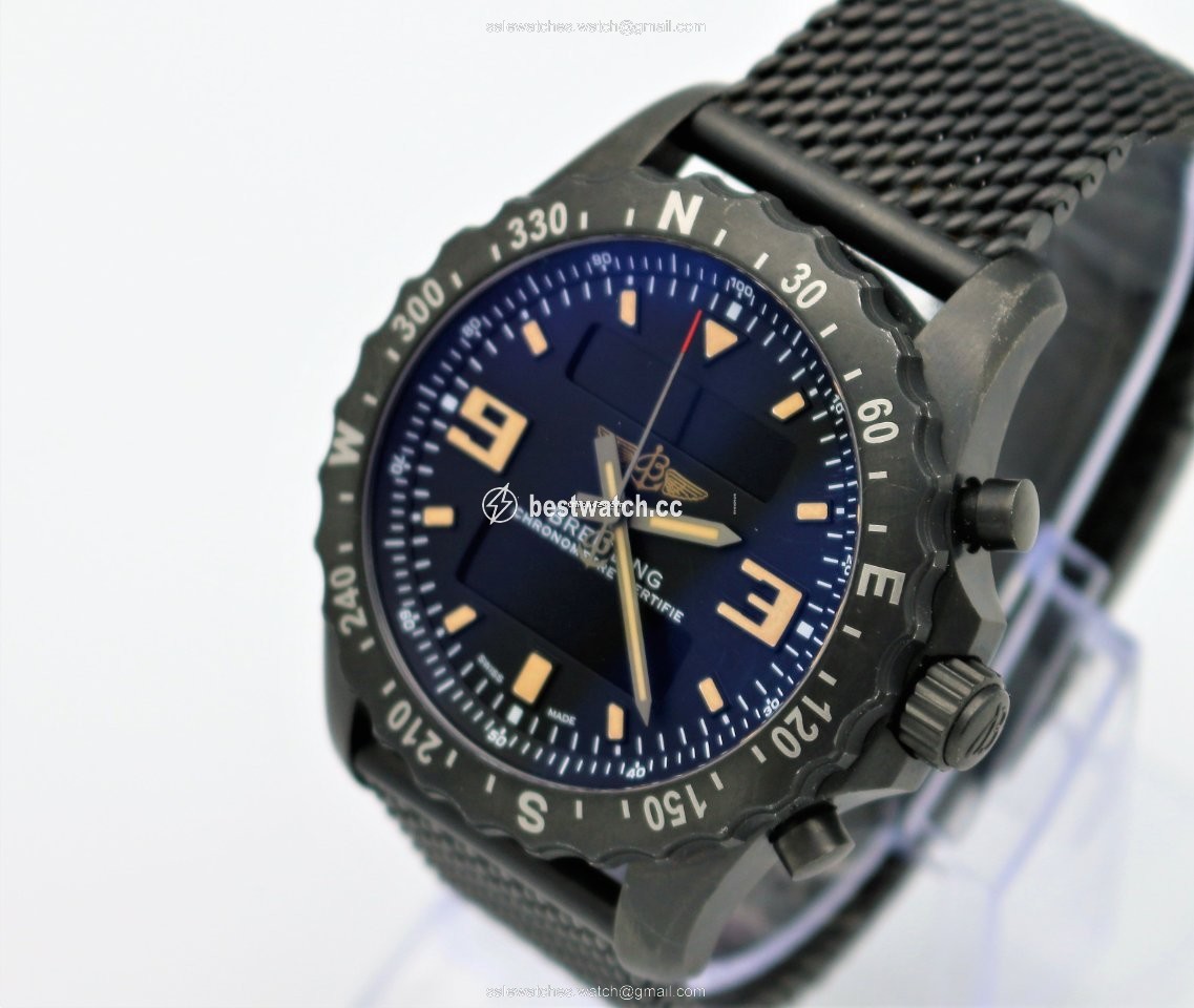 IMG_9086 Breitling Chronospace Military Mens watch Unisex Quartz Steel M7836622 3