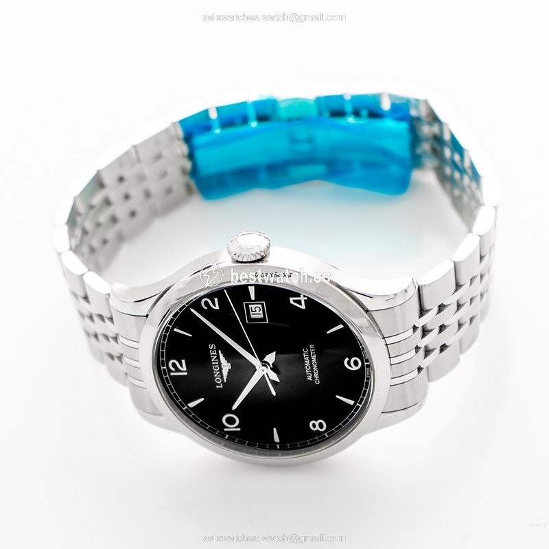 IMG_9086 Longines Record Mens watch Unisex Automatic Steel L28214566 3