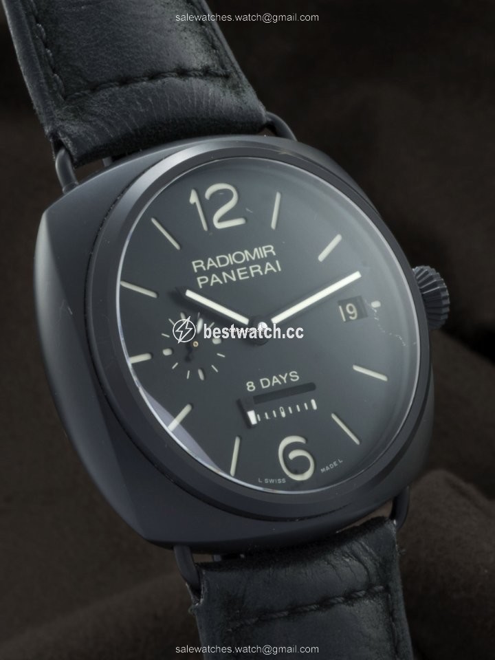 IMG_9086 Panerai Radiomir 8 Days Manual winding Ceramic PAM384 3