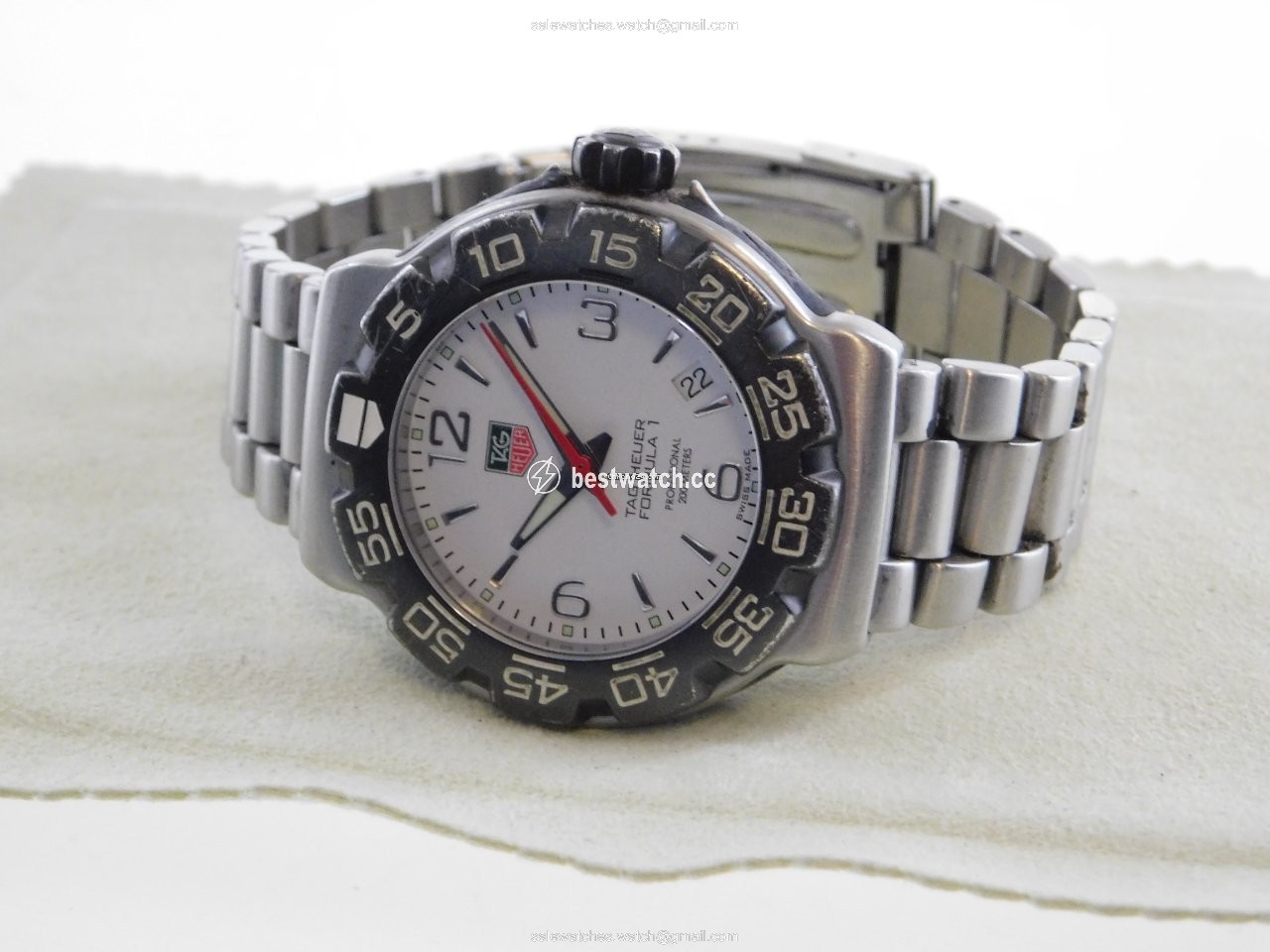 IMG_9086 TAG Heuer Formula 1 Quartz Mens watch Unisex Quartz Steel WAC 1111-0 3