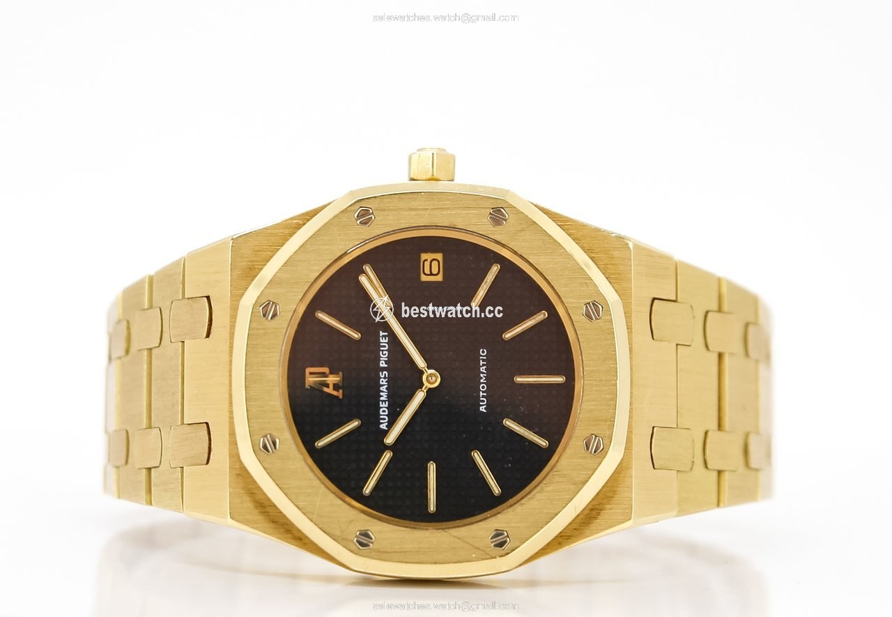 IMG_9086 Audemars Piguet Royal Oak Jumbo Mens watch Unisex Automatic Yellow gold 14802BA 3