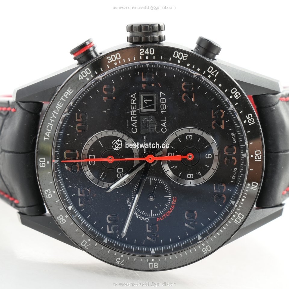 IMG_9086 TAG Heuer Carrera Calibre 1887 Mens watch Unisex Automatic Titanium CAR2A80.FC6237 3