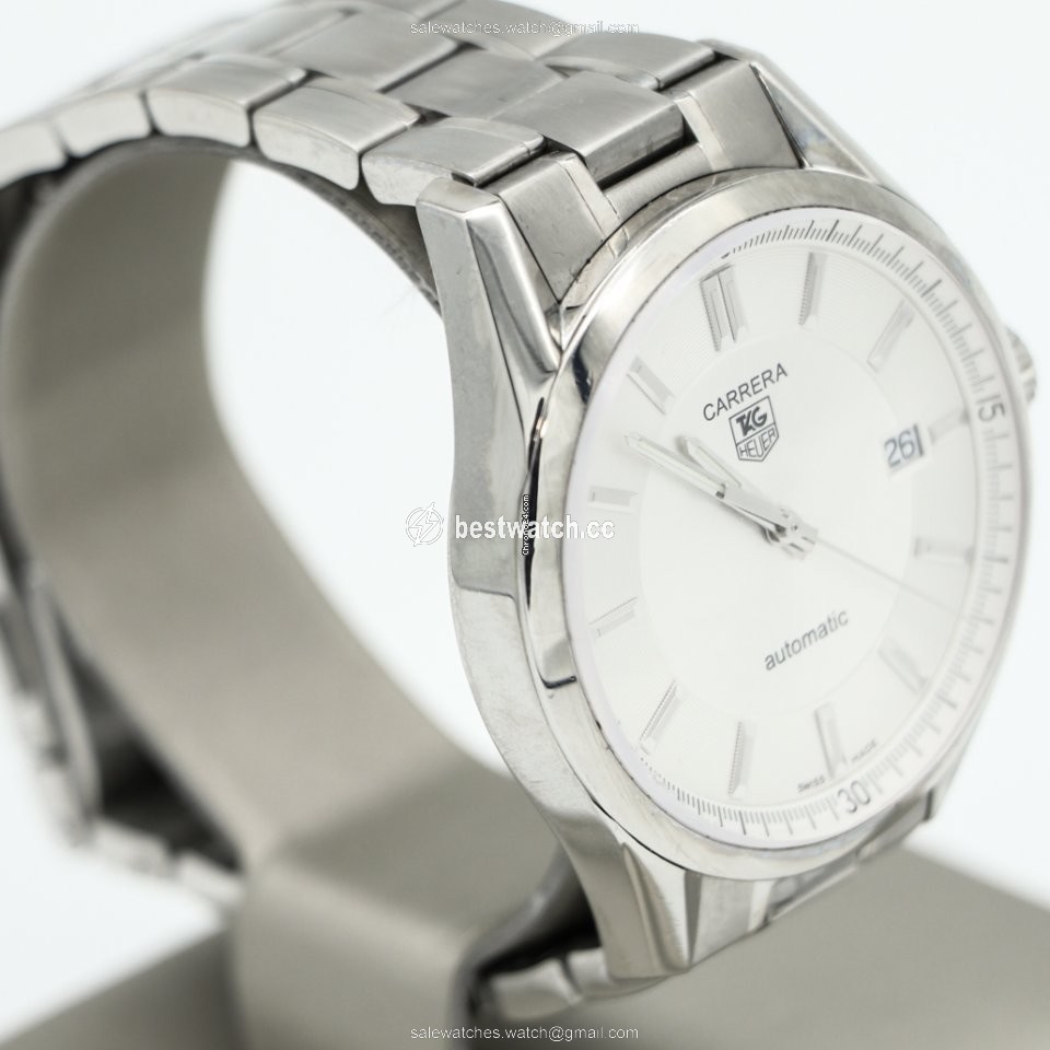 IMG_9086 TAG Heuer Carrera Calibre 5 Mens watch Unisex Automatic Steel WV211A.BA0787 3