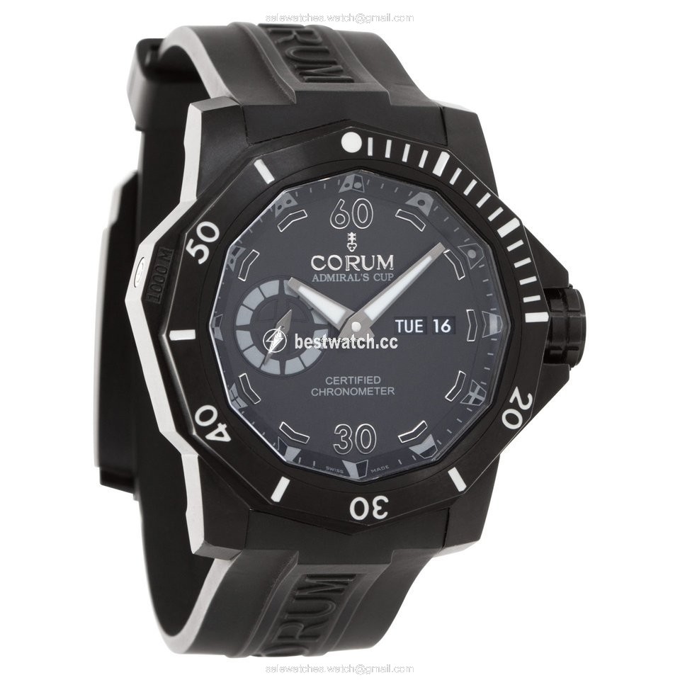 IMG_9086 Corum Admirals Cup Seafender Deep Hull Mens watch Unisex Automatic Titanium 947.950.94 0371 AN22 3
