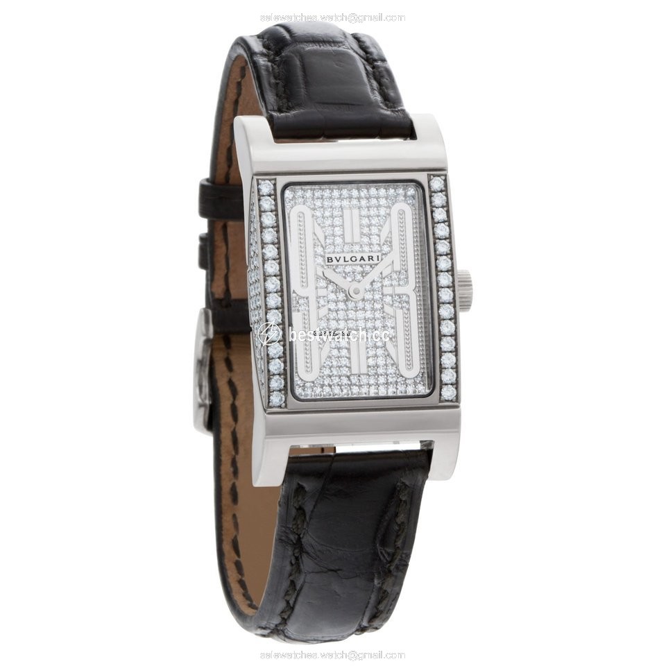 Bulgari Rettangolo Quartz White gold RT W39 G 3