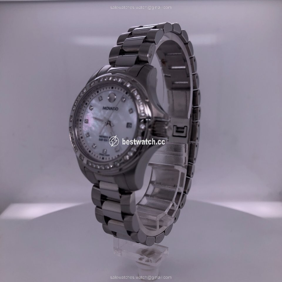 IMG_9086 Movado Series 800 Womens watch Quartz Steel 2600080 3
