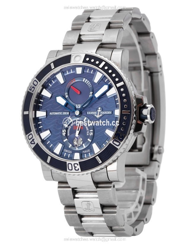 IMG_9086 Ulysse Nardin Maxi Marine Diver Mens watch Unisex Automatic Steel 263-90-7M 3