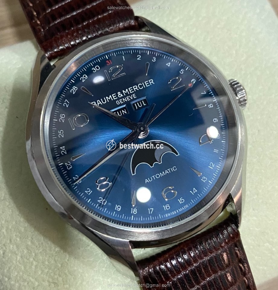 IMG_9086 Baume & Mercier Clifton Mens watch Unisex Automatic Steel MOA10057 3