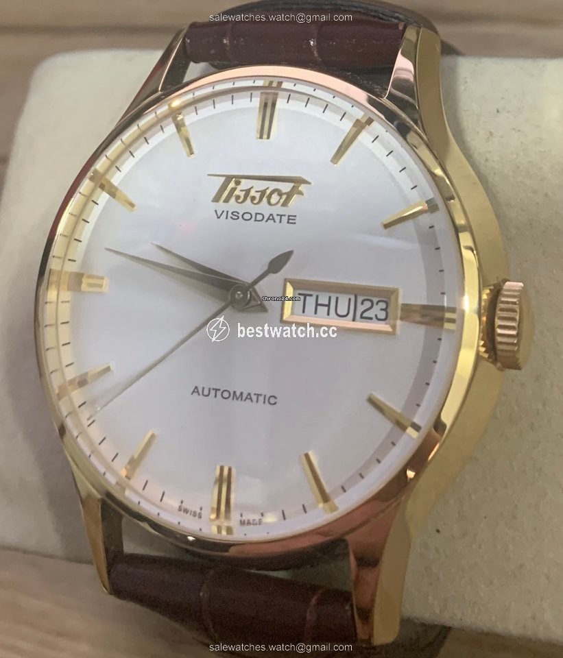 IMG_9086 Tissot Heritage Visodate Mens watch Unisex Automatic Steel T0194303603101 3