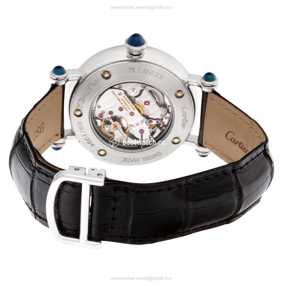IMG_9086 Cartier Diabolo Mens watch Unisex Manual winding Platinum 1462 3