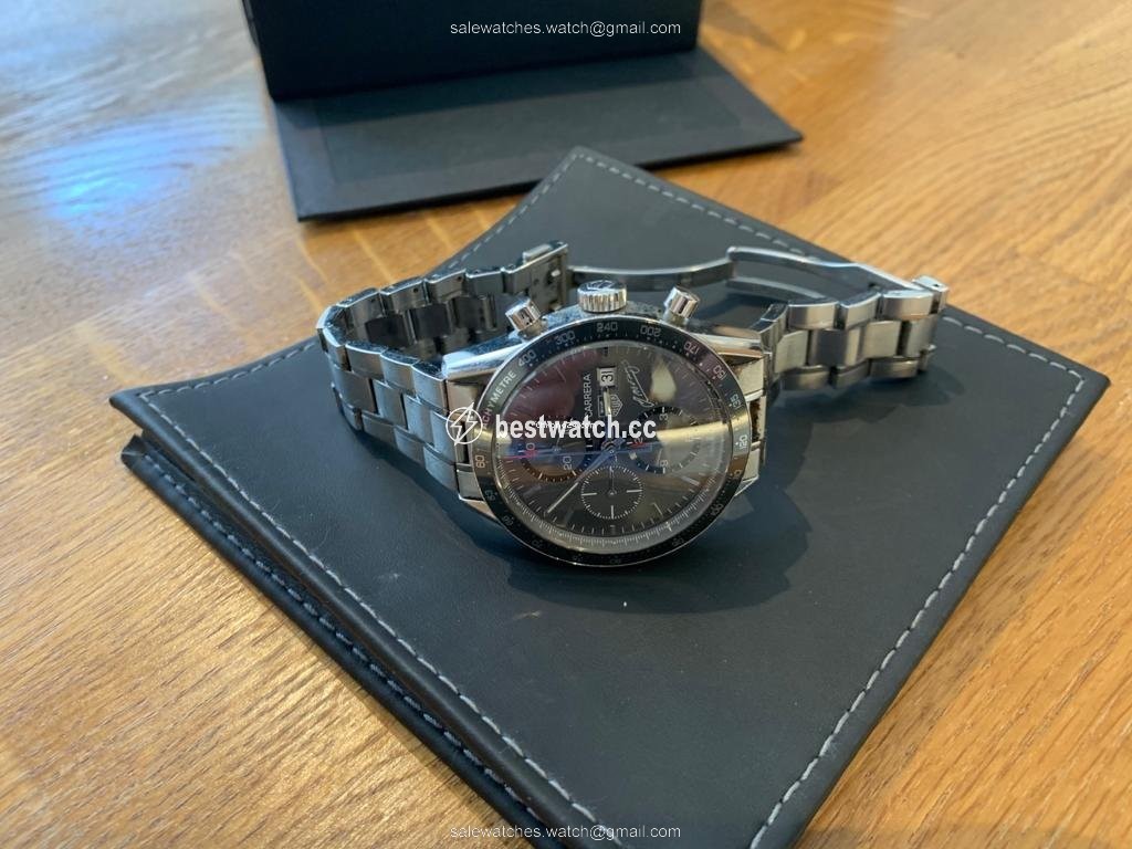 TAG Heuer Carrera Calibre 16 Mens watch Unisex Automatic Steel CV201C.FT6007 3