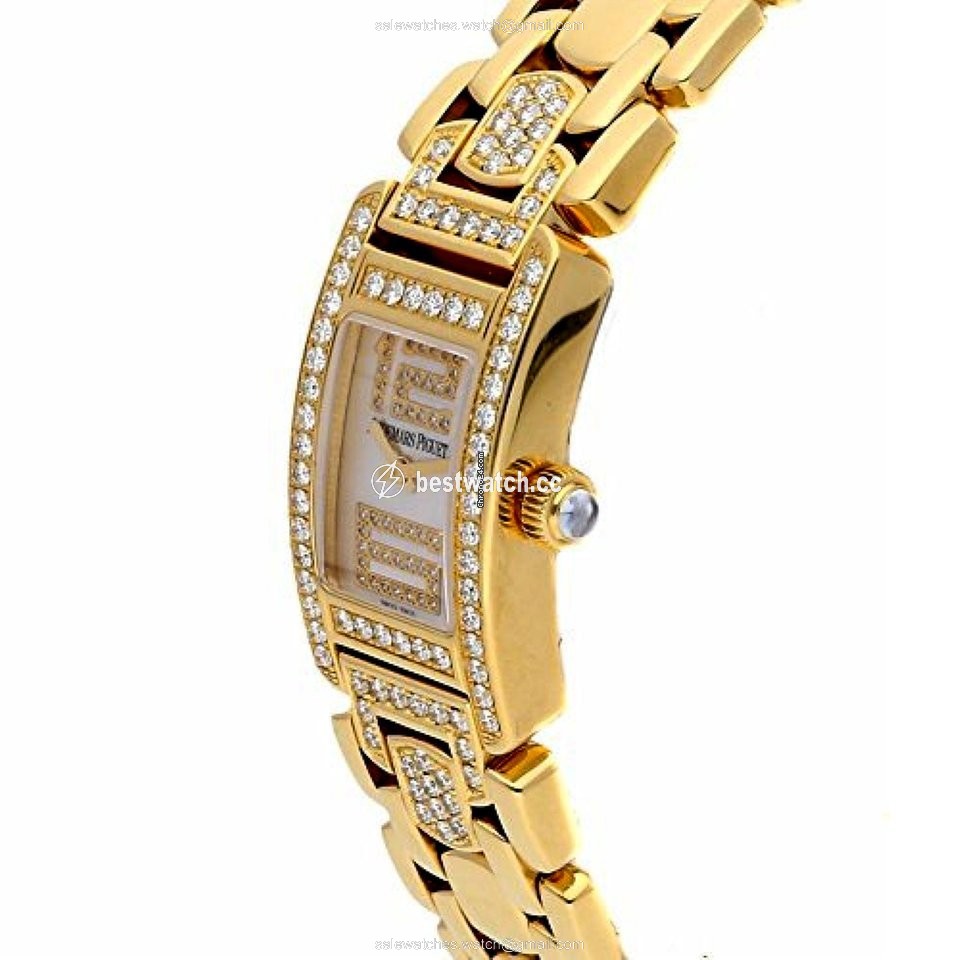 IMG_9086 Audemars Piguet Promesse Womens watch Quartz Yellow gold 67405BA.Z.1181BA.03 3