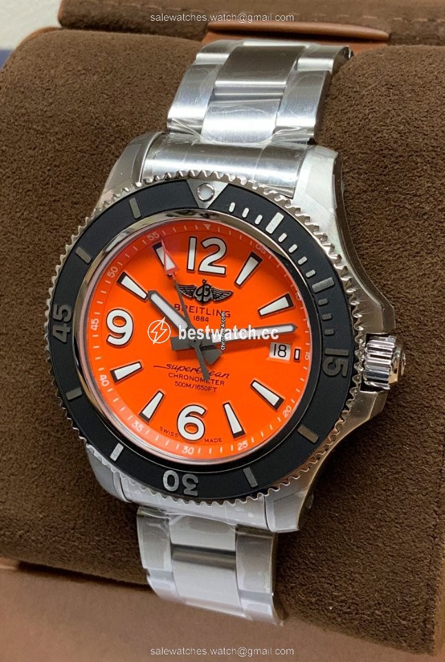 IMG_9086 Breitling Superocean 42 Mens watch Unisex Automatic Steel A17366D71O1A1 3