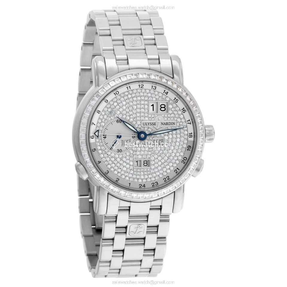IMG_9086 Ulysse Nardin Mens watch Unisex Automatic White gold 320-8 3