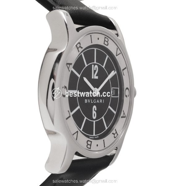 IMG_9086 Bulgari Solotempo Mens watch Unisex Quartz Steel ST 35 S 3