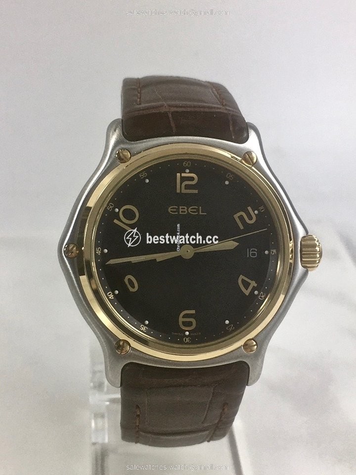 IMG_9086 Ebel 1911 Mens watch Unisex Quartz Gold Steel 1187241 3