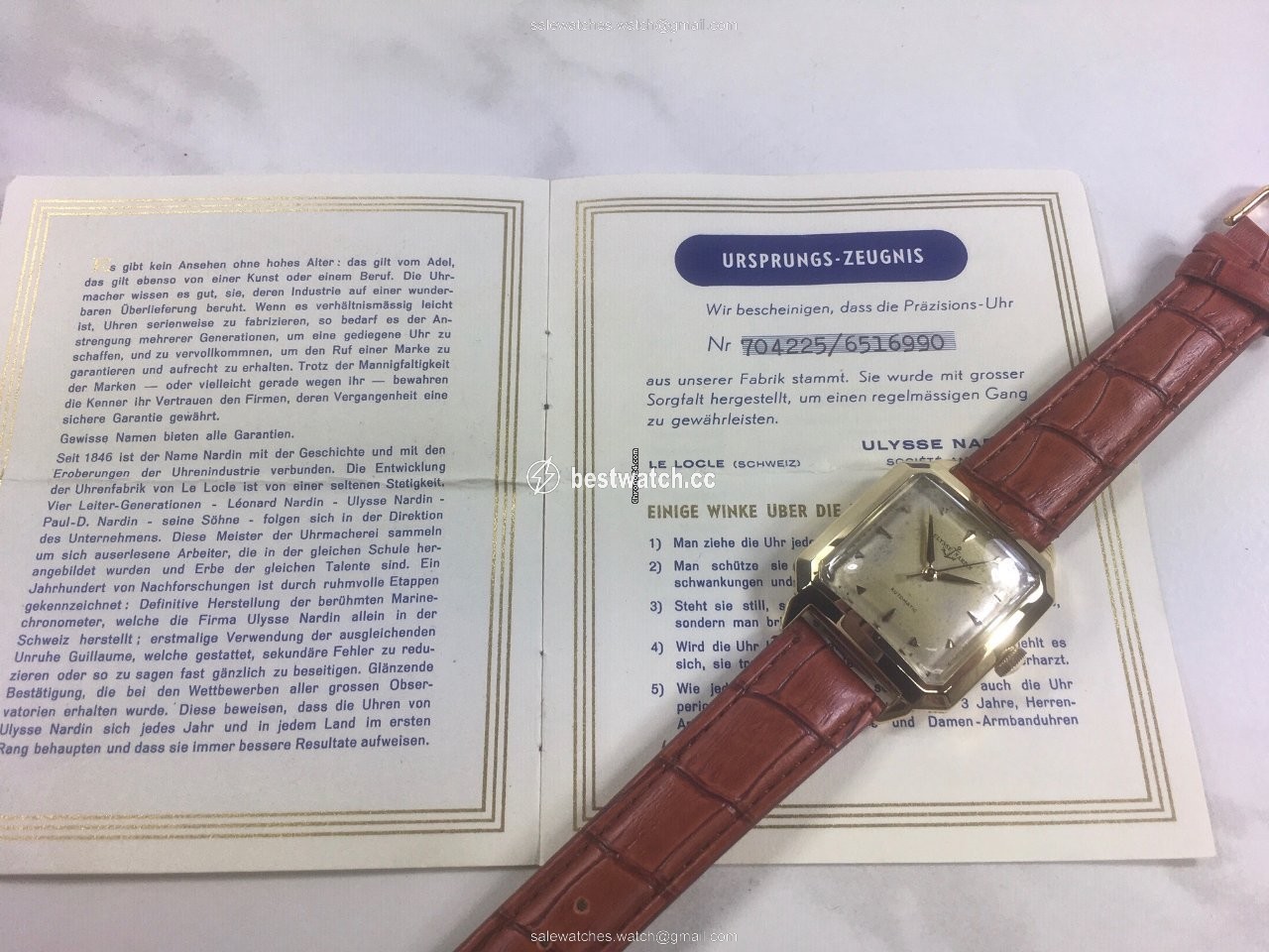 IMG_9086 Ulysse Nardin Mens watch Unisex Automatic Yellow gold 10321 3
