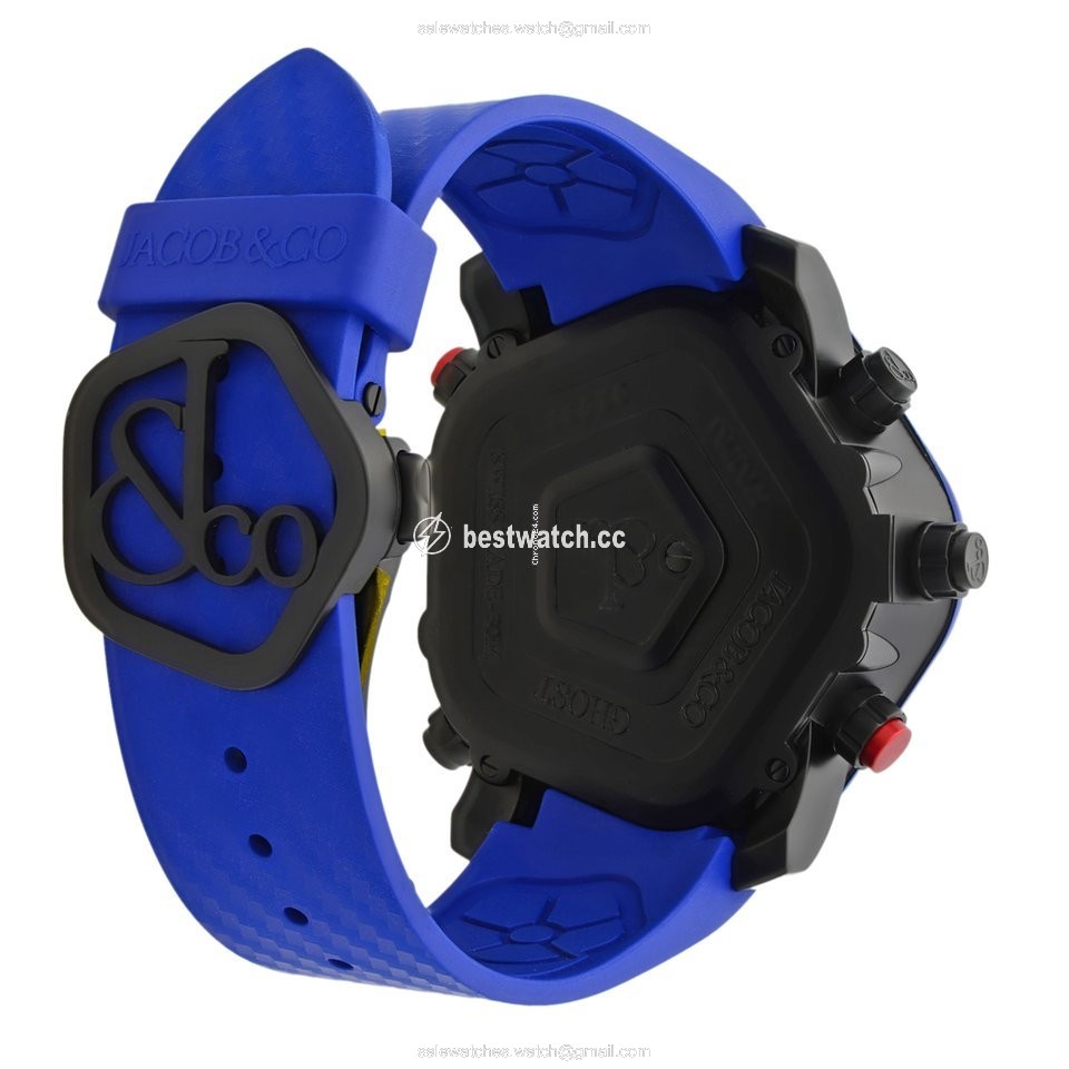 IMG_9086 Jacob & Co. Five Time Zone Mens watch Unisex Quartz Steel GH100.11.NS.PC.ANE4D 3