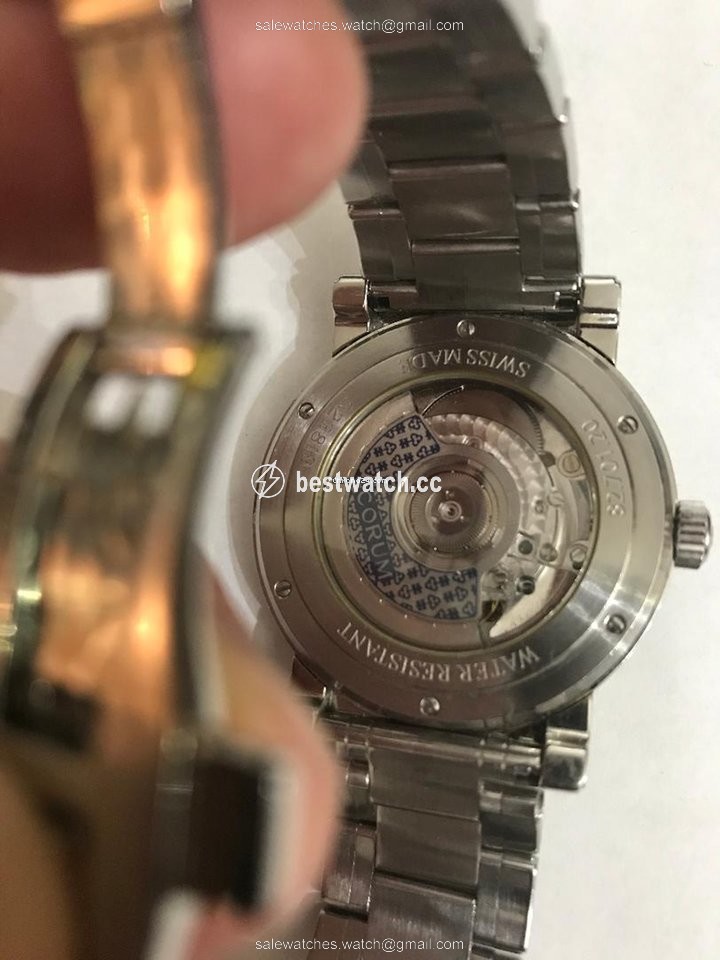 IMG_9086 Corum Romvlvs Mens watch Unisex Manual winding Steel 82.701.20 3