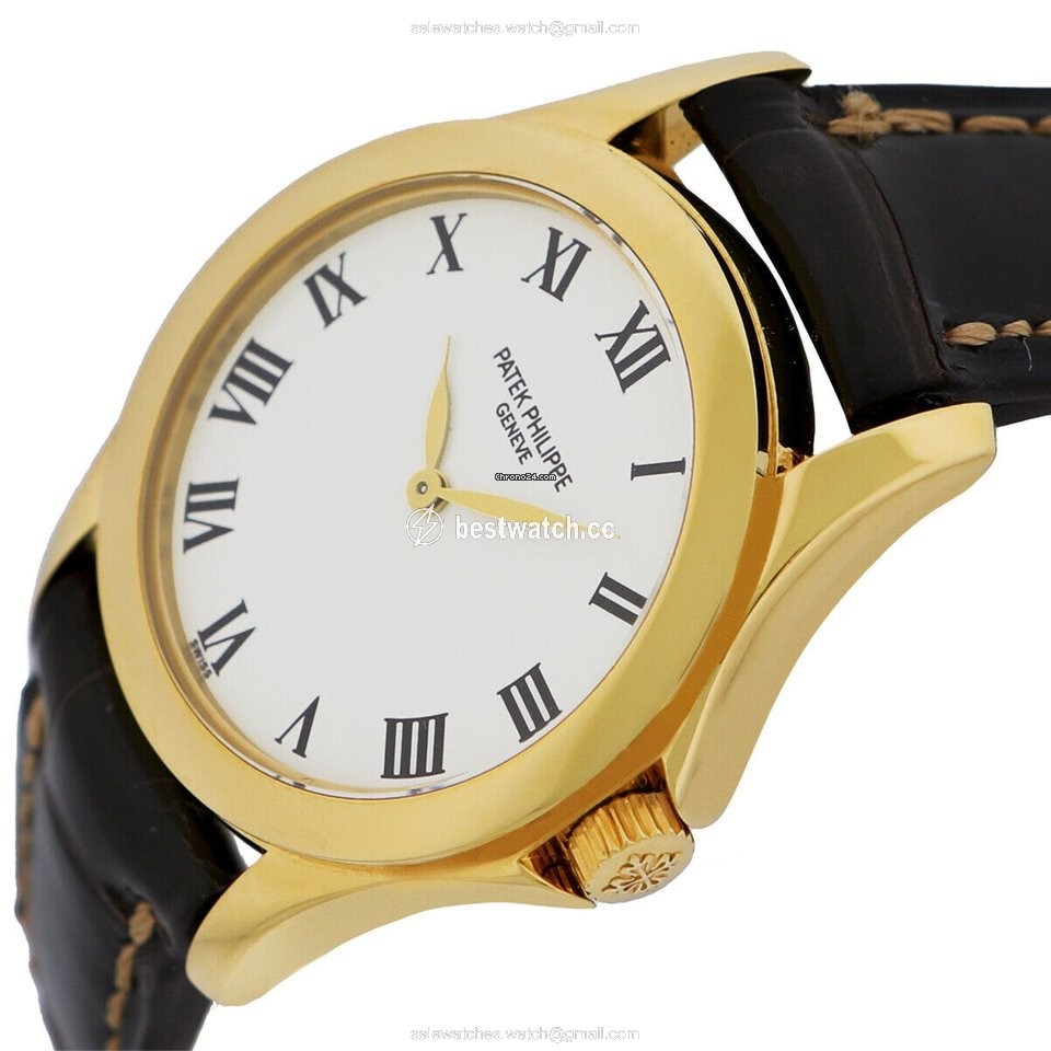 Patek Philippe Calatrava Mens watch Unisex Manual winding Yellow gold 4905-J 3