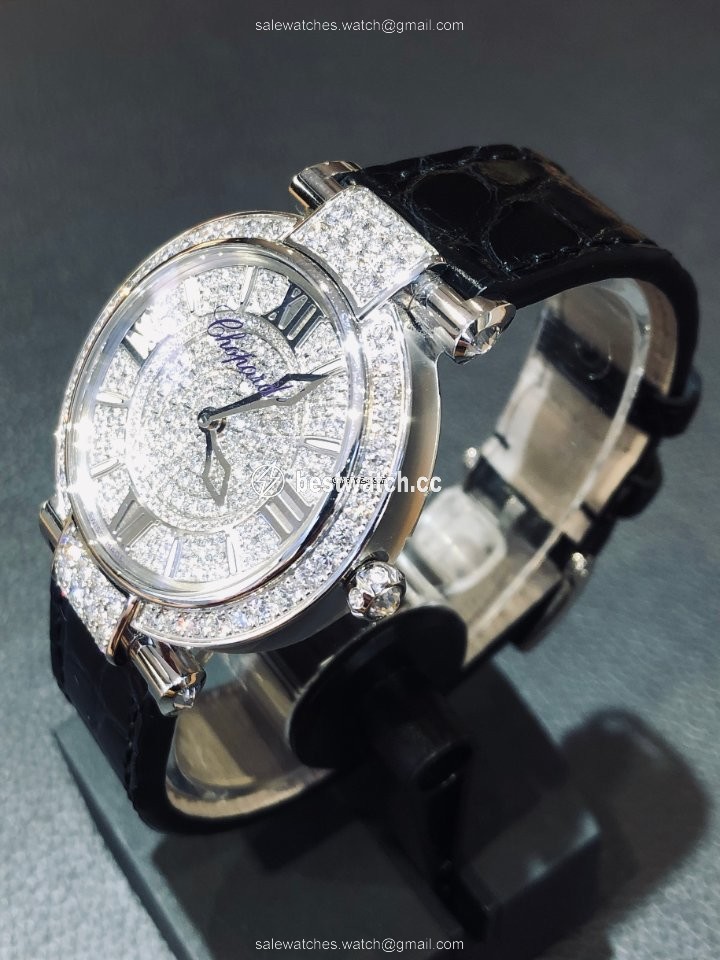 Chopard Imperiale Quartz White gold 384242-1001 3