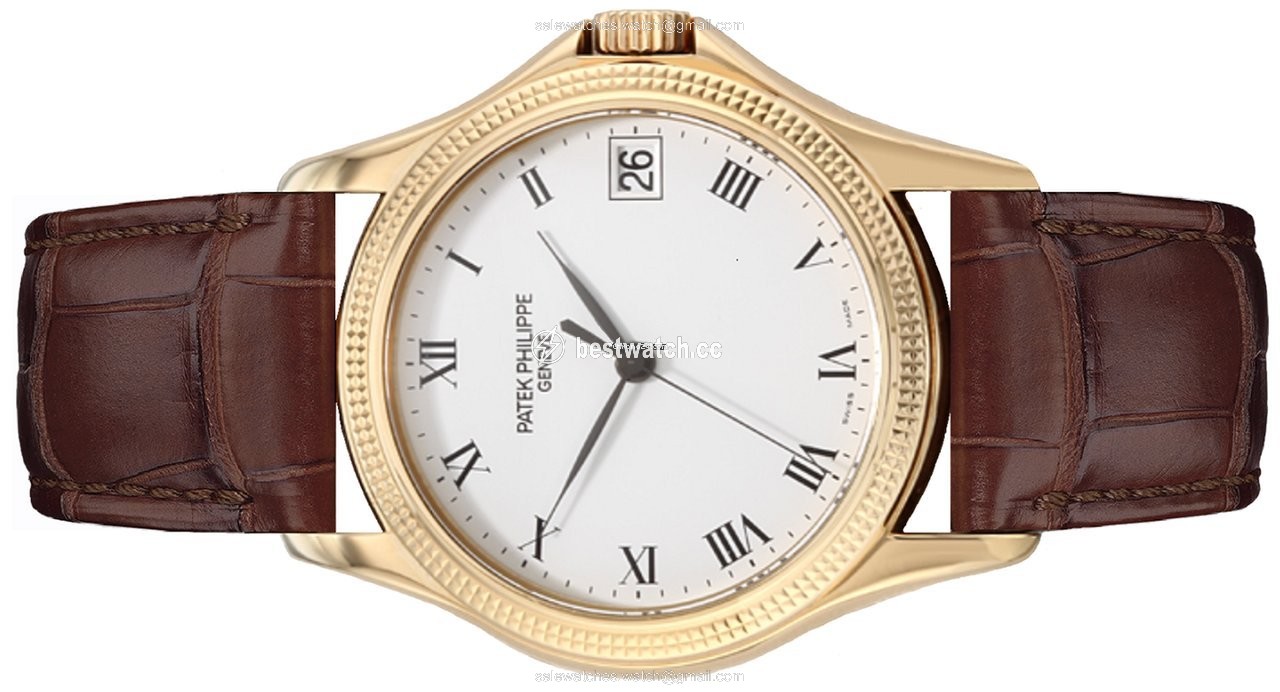Patek Philippe Calatrava Mens watch Unisex Automatic Yellow gold 5117J-001 3