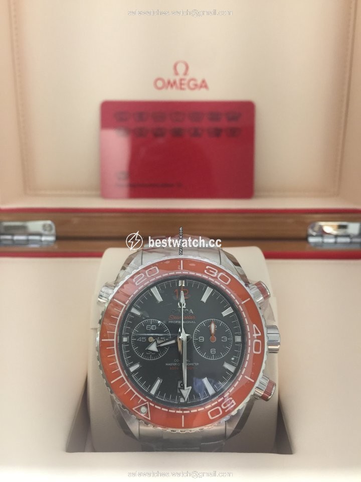 IMG_9086 Omega Seamaster Planet Ocean Chronograph Mens watch Unisex Automatic Steel 215.30.46.51.99.001 3