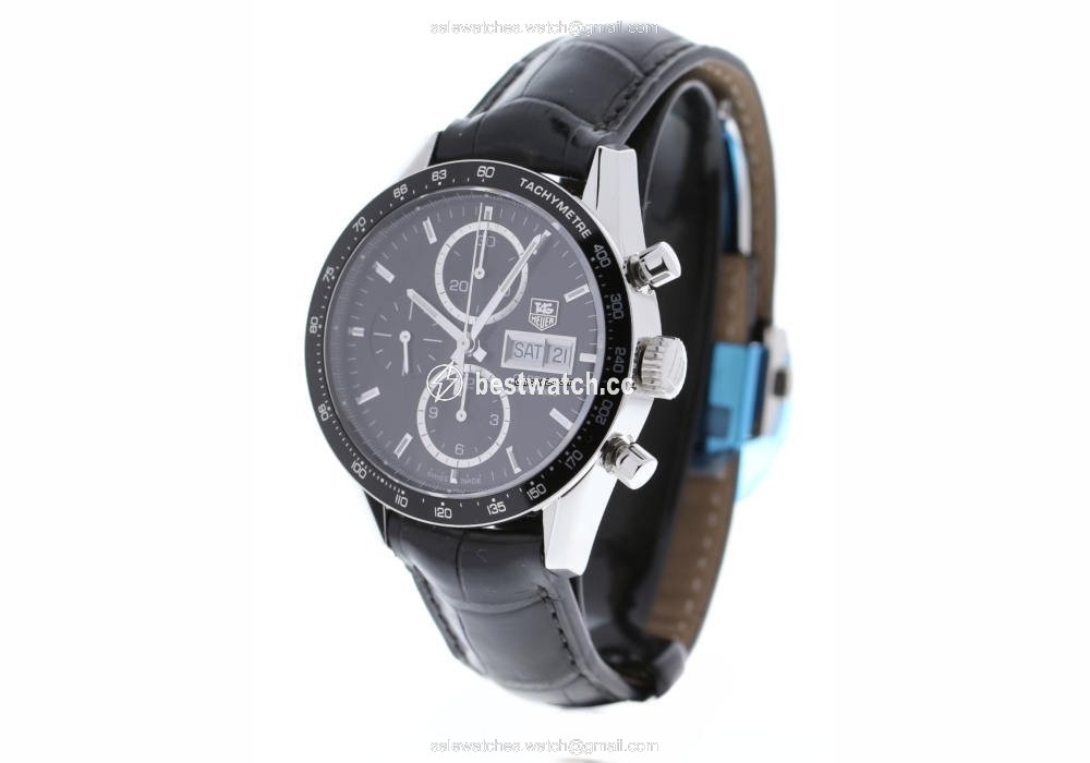 TAG Heuer Carrera Calibre 16 Mens watch Unisex Automatic Steel CV201AG.BA0725 3