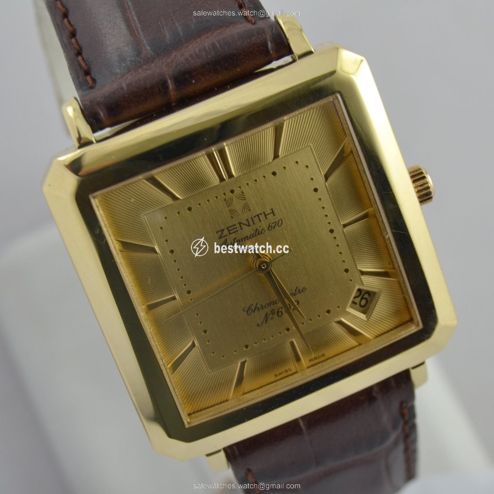 IMG_9086 Zenith Mens watch Unisex Automatic Yellow gold 30 00 10670 3
