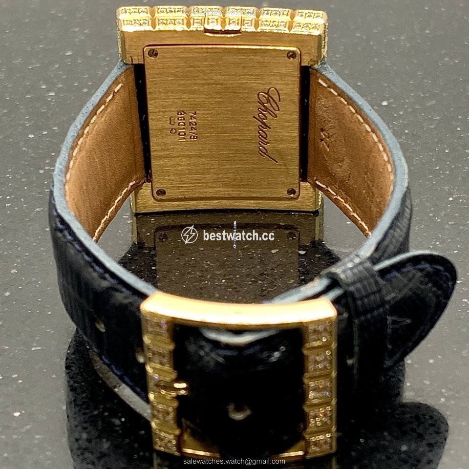 Chopard Ice Cube Mens watch Unisex Quartz Yellow gold 12 7407 3