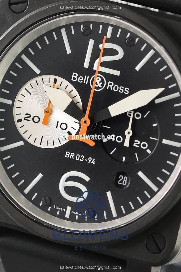 IMG_9086 Bell & Ross BR 03-94 Chronographe Mens watch Unisex Automatic Steel BR03-94 3