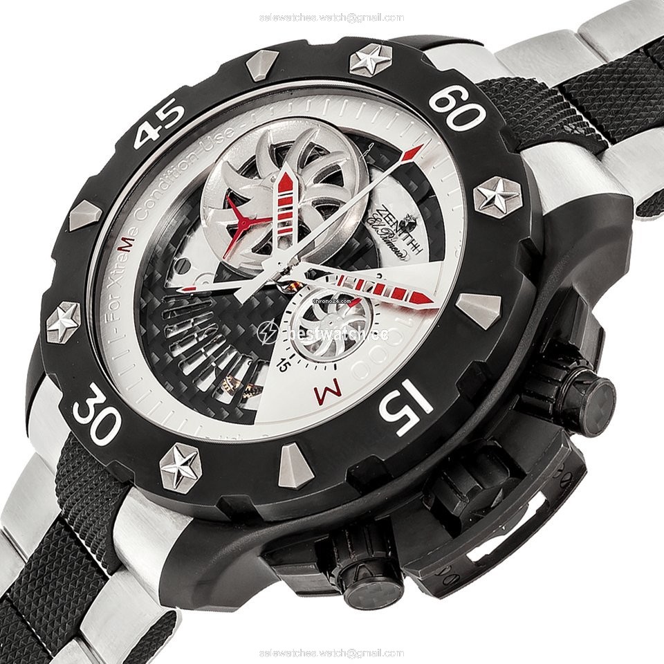IMG_9086 Zenith Defy Mens watch Unisex Automatic Titanium 96.0525.4021 21.M525 3