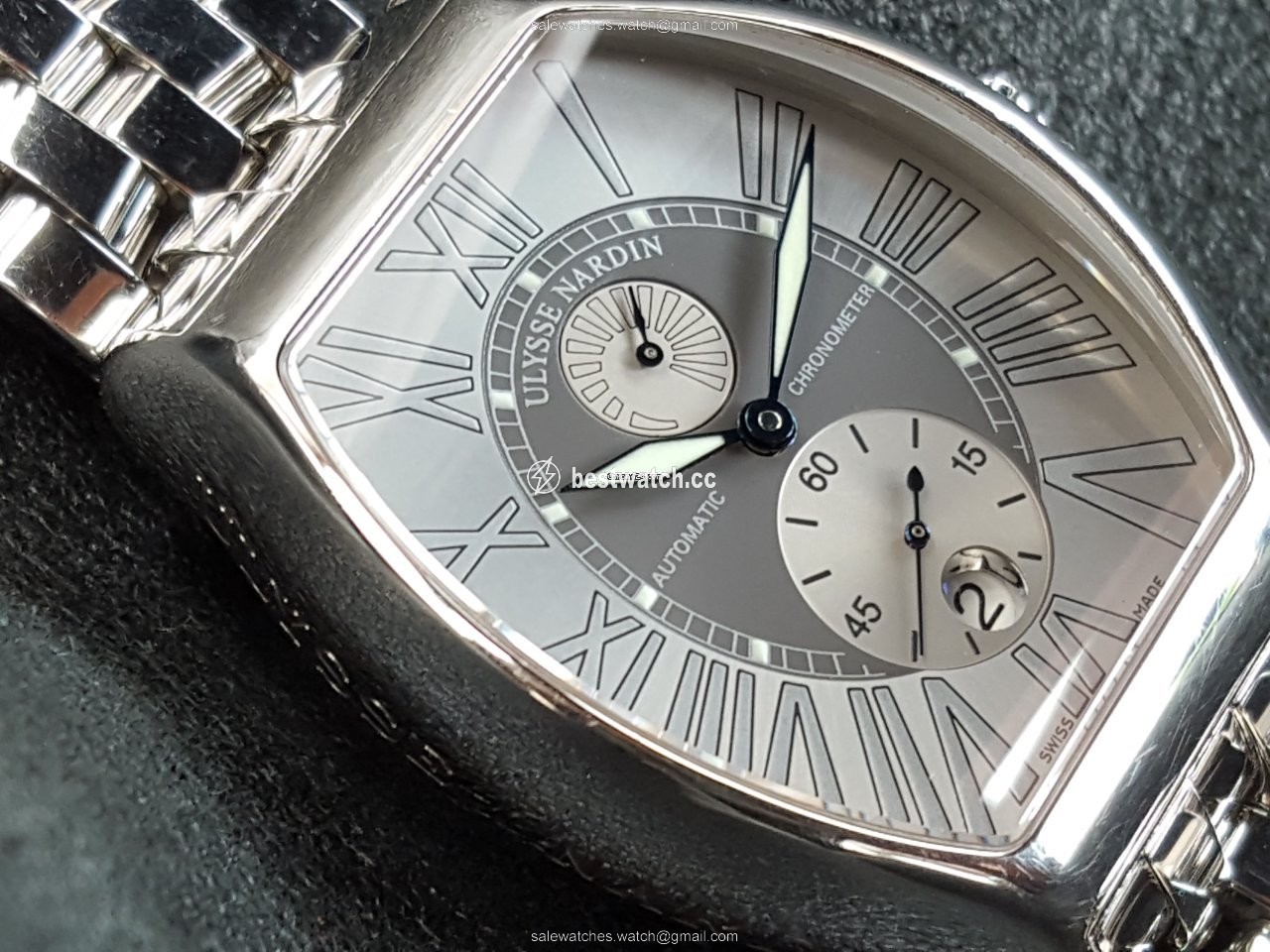 IMG_9086 Ulysse Nardin Michelangelo Mens watch Unisex Automatic Steel 273-68 3